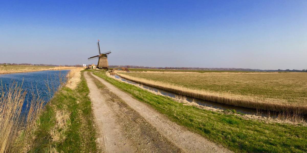 Molen in de Egmondermeer